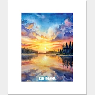 Elk Island National Park Posters and Art